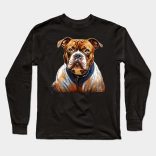 American bully football player Long Sleeve T-Shirt